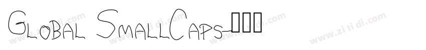 Global SmallCaps字体转换